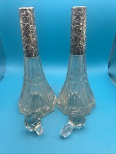 Pair Of Small Silver Port