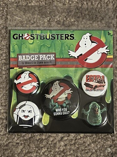 Ghostbusters pin badge pack - pin,