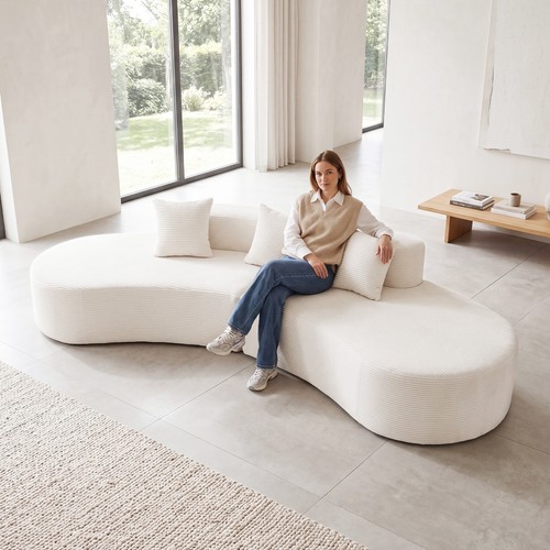 305 curved sectional - sectional, sofa