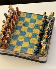 The Simpsons Chess Set by Cardinal, Great Collectors Item, as Shown in Photos