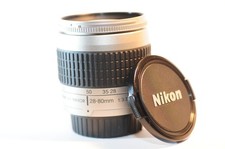Nikon AF G Nikkor 28-80mm f/3.3-5.6 lens for N75 N80 F100 D80 D90 D500 D7200 DF