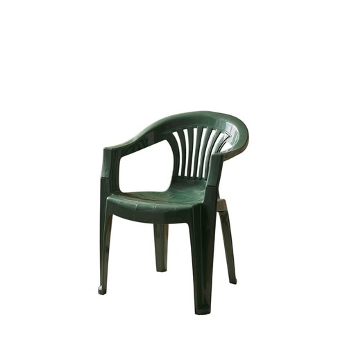 Organized low back plastic - back,