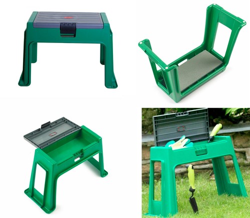 Large garden kneeler stool - kneeler,