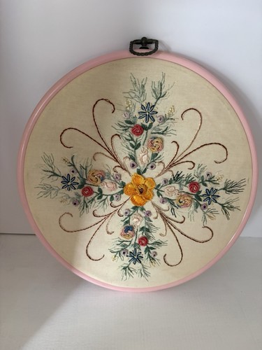 Vintage beautiful crewel - beautiful, work