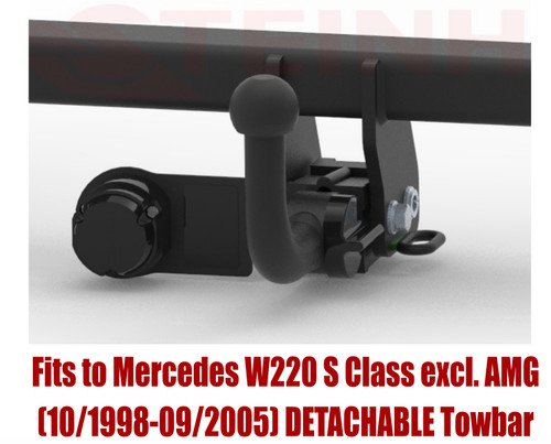 Detachable tow bar - tow,