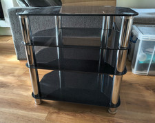 Black Glass Hi-Fi  TV  AV