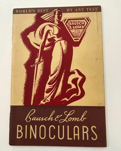 1939 catalog bausch lomb - "bausch, &