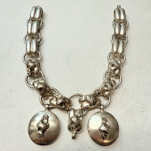 Antique victorian silver tone - victorian,