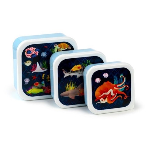 Marine kingdom snack pots - pots, set