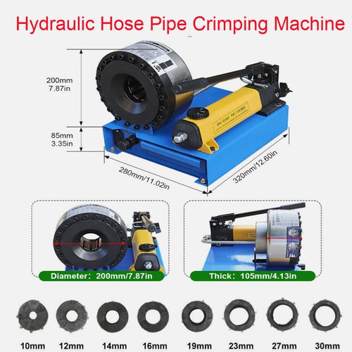 Hydraulic hose pipe crimping - hydraulic,