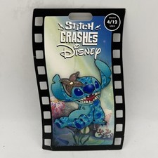 Stitch Crashes Disney Store Pin The Little Mermaid 4/12 NOC Limited Release