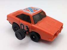 Vintage Dukes of Hazzard General Lee Wind up Car Plastic Warner Bros 1980