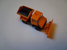Wiking 1:87 Scale Unimog U20 Winterdienst Snow Plough Gritter Model Truck