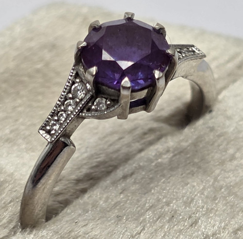 1ct diamond alexandrite - 1ct,
