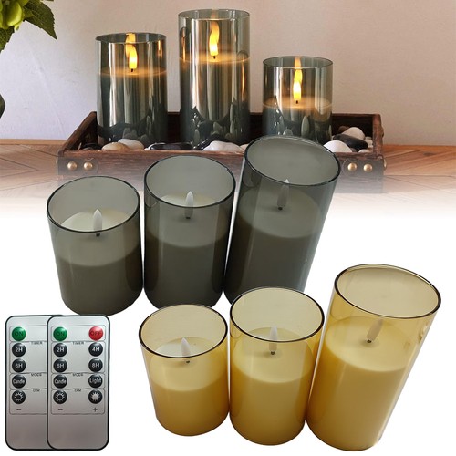 3pcs pillar candles with - pillar,