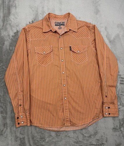 Cinch pearl snap shirt - snap, mens