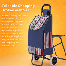 Foldable Shopping Trolley with