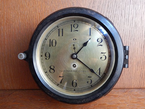 Wwii 1940s chelsea clock - 1940s, us