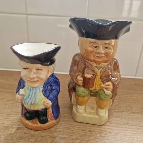 Toby jug vintage wood - toby,