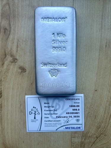 Reduced 1kg silver bar - reduced‼️,