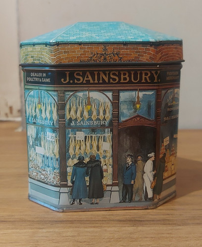 Sainsbury 1920s shop - shop, &