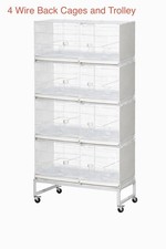 Wire Double Breeding Cage