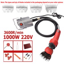 1000W Electric Sheep Goat Shearing Machine Clipper Shear Cutter Wool Scissor New
