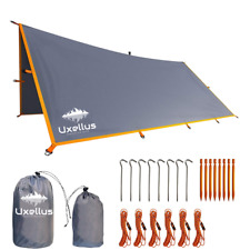 Tarp 3x5m ?️Uxellus Tarpaulin Awning Sun Shade Waterproof Ripstop
