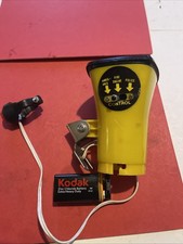 Vintage Yellow Bike Siren With 3 Alarm Settings Working..Rare And Comfortable