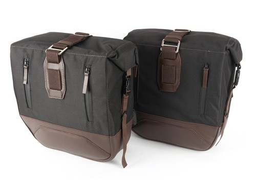 Throwover leather canvas - leather, /