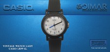 Vintage Casio Lady LRW-12, Qw. 329, Japan WR.50m Año. 1984