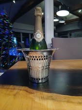 Silver Plated Wine Bottle