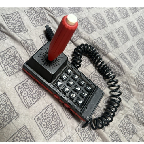 Telemania red black - telemania, joystick