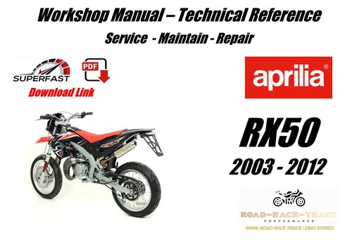Aprilia rx50 service - aprilia, rx