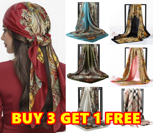Large 90cm satin - large,