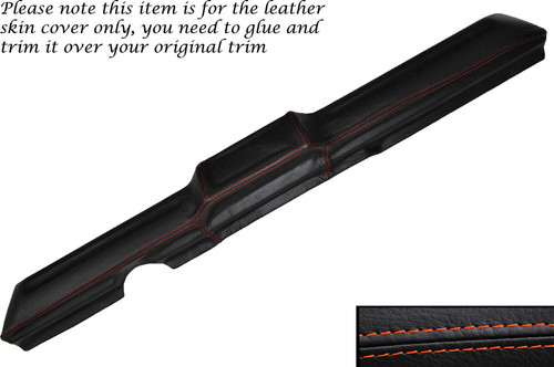 Red stitch lower - lower, leather