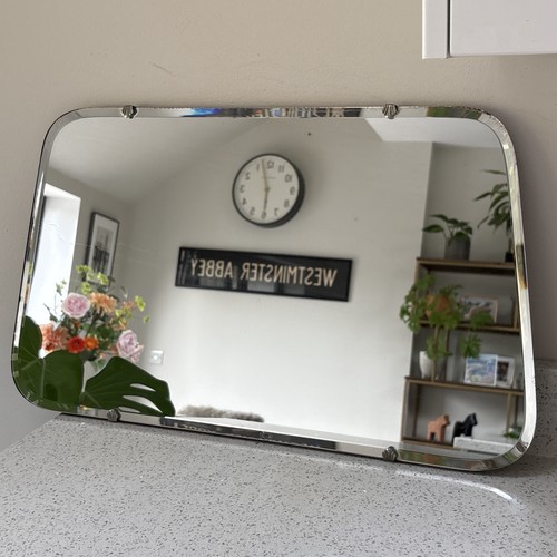 Vintage mirror with - vintage,