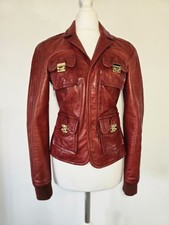 Dsquared² Vintage Red Leather