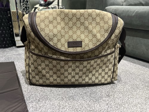 Gucci canvas baby changing - canvas,