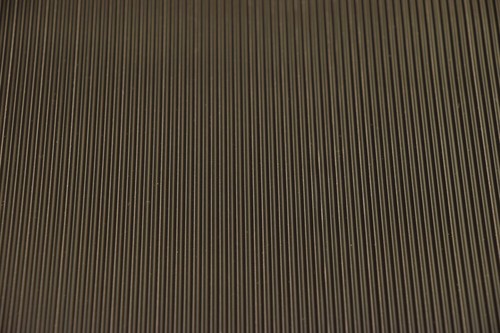 Fine ribbed rubber matting - rubber,