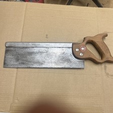 Vintage W.TYZACK SONS & TURNER No 25 Tenon Saw 12 13tpi 