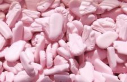 Foam shrimp sweets mini - foam,