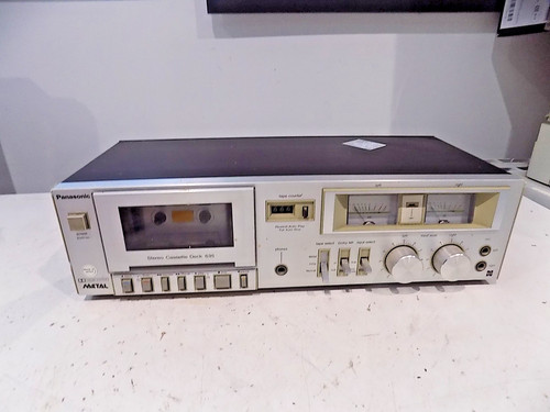 Panasonic stereo cassette deck - stereo,