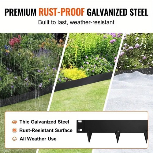 Flexible steel garden - steel,