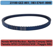 3B3-E7641-0000 Drive Belt 23100-GEZ-003 For Honda NPS50 Ruckus NPS50S XF50 YW50F