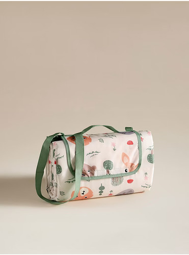 Kidz woodland picnic rug - woodland,