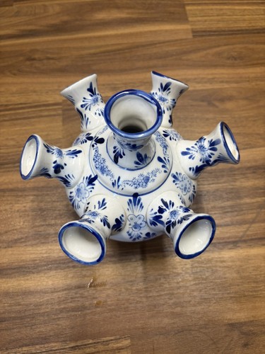 Delft blue white footed - blue,