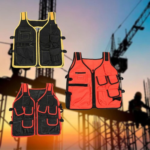 Tool vest multi pockets oxford - vest,
