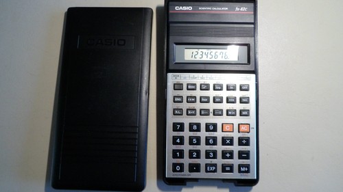 Vintage retro casio 82c - retro, fx-82c