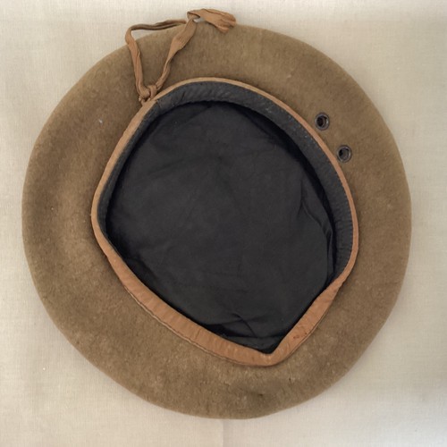 British khaki beret believed - british,